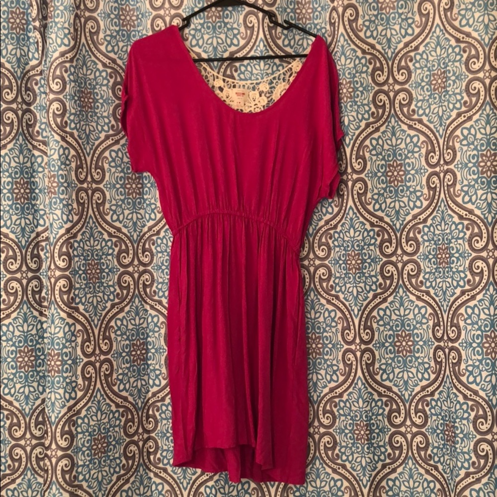 Pink dress